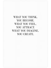 Think Positive - Art Print